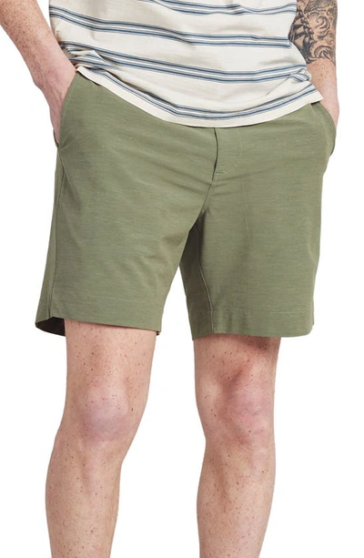 Faherty All Day 7-inch Shorts In Olive