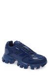 Prada Men's Cloudbust Thunder Lug-sole Trainer Sneakers In Danubio
