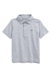 Vineyard Vines Kids' St. Jean Stripe Sankaty Performance Polo In Stripe Ham