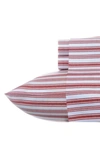 Nautica 'coleridge' Cotton Sheet Set In Red