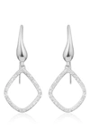 Monica Vinader Riva Kite Diamond Drop Earrings