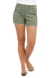 Spanxr 4-inch Stretch Twill Shorts In Soft Sage