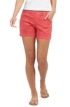 Spanxr Spanx(r) Stretch Twill Shorts In Island Red