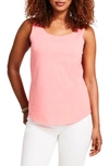 Nic + Zoe Plus Size Easy Perfect Tank In Grapefruit