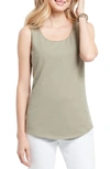Nic + Zoe Easy Tank In Green