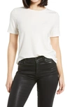 Aware By Vero Moda Ava Short Sleeve T-shirt In Snow White