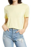 Aware By Vero Moda Ava Short Sleeve T-shirt In Lemonade
