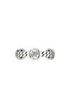 Gucci Interlocking-g Extra-small Ring In Silver