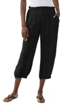 Michael Stars Elsa Relaxed Crop Joggers In Black