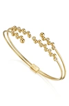 Hueb Bubbles Diamond Cuff In Yellow Gold