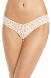 HANKY PANKY OCCASIONS LOW RISE THONG,4911OCC