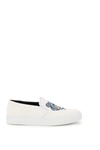 Kenzo K-skate Slip-on Sneakers In White