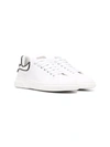 Philipp Plein Junior Runner Iconic Plein Low-top Sneakers In 白色