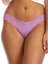 Hanky Panky Dream Low Rise Thong In Berry Pie