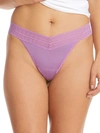 Hanky Panky Dream Low Rise Thong In Berry Pie