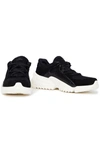 Ferragamo Chunky Saw-sole Low-top Trainers In Black