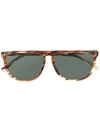 Givenchy Green Rectangular Ladies Sunglasses Gv 7145/s Ex4 57 14 145 In Braun