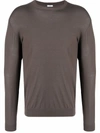 MALO CREW-NECK FITTED JUMPER