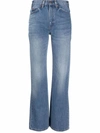 VALENTINO X LEVI’S BOOTCUT HIGH-RISE JEANS