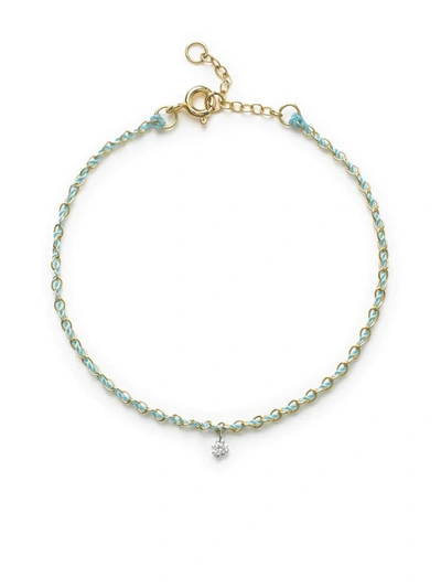 The Alkemistry 18kt Yellow Gold Vianna Chain Thread Diamond Bracelet