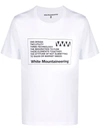 WHITE MOUNTAINEERING GRAPHIC-PRINT COTTON T-SHIRT