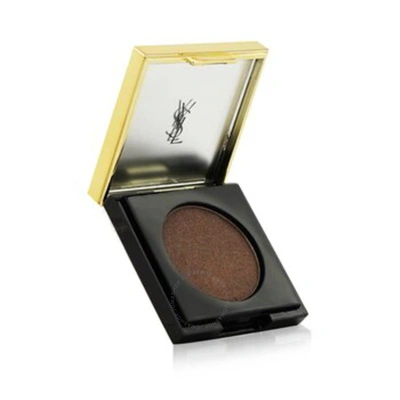 Saint Laurent Unisex Satin Crush Eyeshadow (satin Glow) 0.063 oz # 2 Excessive Brown Makeup 3614273040013 In Beige,black,brown,gold Tone