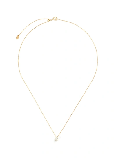 Gentle Diamonds Simone' Lab Grown Diamond 18k Gold Pendant Necklace