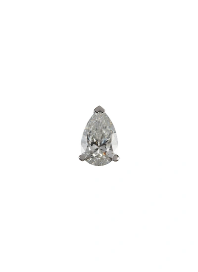 Gentle Diamonds Simone' Lab Grown Diamond 9k White Gold Stud Earring