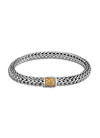 John Hardy Classic Chain' Birthstone Citrine Sapphire Sterling Silver Bracelet - November