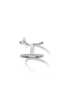 Repossi 18kt White Gold And Diamond Serti Sur Vide Ring