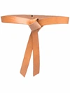 FORTE FORTE KNOTTED LEATHER BELT