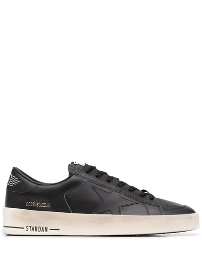 Golden Goose Stardan Low-top Sneakers In Black