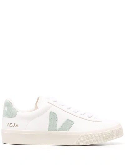 Veja Campo Two-tone Trainers In White