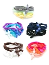 Amir Slama Elastic Hair Band Set In Multicolour