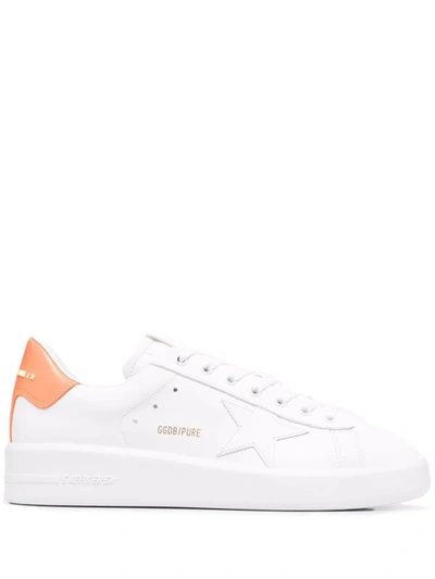 Golden Goose Purestar Low-top Sneakers In 白色