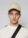 GIVENCHY Curved Cap With Embroided Logo Pale Golden
