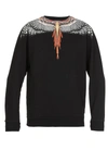 MARCELO BURLON COUNTY OF MILAN MARCELO BURLON SWEATERS BLACK