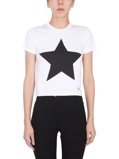 Etre Cecile Star Print T-shirt In White