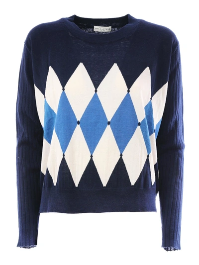 Ballantyne Instarsio Sweater In Blue