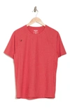Rhone Reign Performance T-shirt In Scarlet Heather