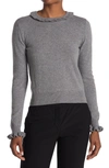 RED VALENTINO WOOL BLEND KNIT SWEATER,8053341437402