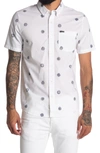 Volcom Warbler Short Sleeve Shirt In White