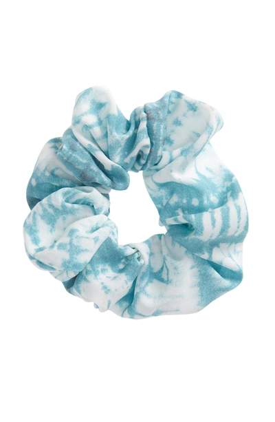 Bp. Tie Dye Oversized Scrunchie In Blue Multi