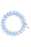 Lele Sadoughi Jelly Bean Bracelet In Blue Lace