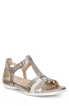 Ecco 'flash' Sandal In Gravel/wild Dove