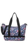 Lesportsac Dakota Medium Deluxe Overnight Bag In Nouveau Rose
