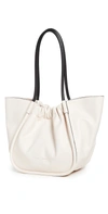 PROENZA SCHOULER LARGE RUCHED TOTE CLAY