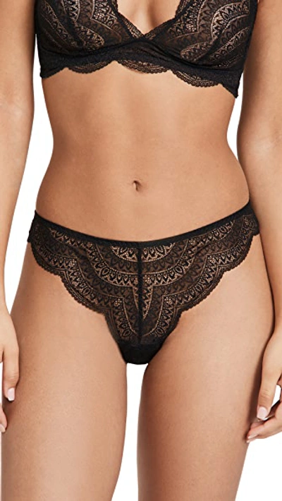 SIMONE PERELE KARMA TANGA BLACK,SPERE30040