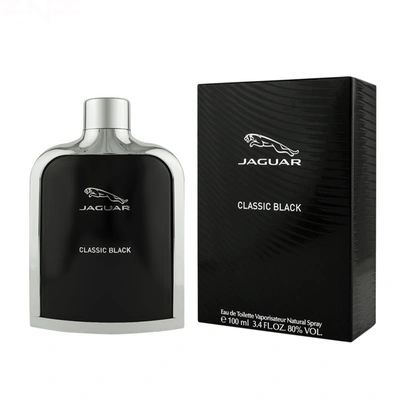 Jaguar Classic Black /  Edt Spray 3.4 oz (100 Ml) (m) In Black / Green / Orange