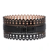 ALAÏA LEATHER CORSET BELT,P00566595